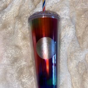 Starbucks 24 oz 2021 RAINBOW tumbler
